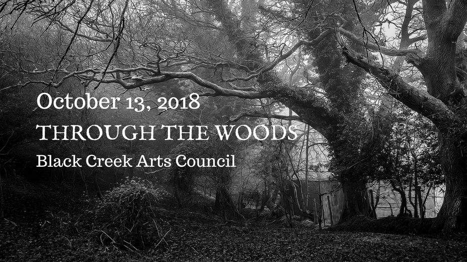 Through The Woods event banner image.